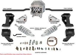 [780-84757SD] 1963-1979 Corvette Shark Bite Rear Coilover Conversion with Differential Cover - Scratch &amp; Dent